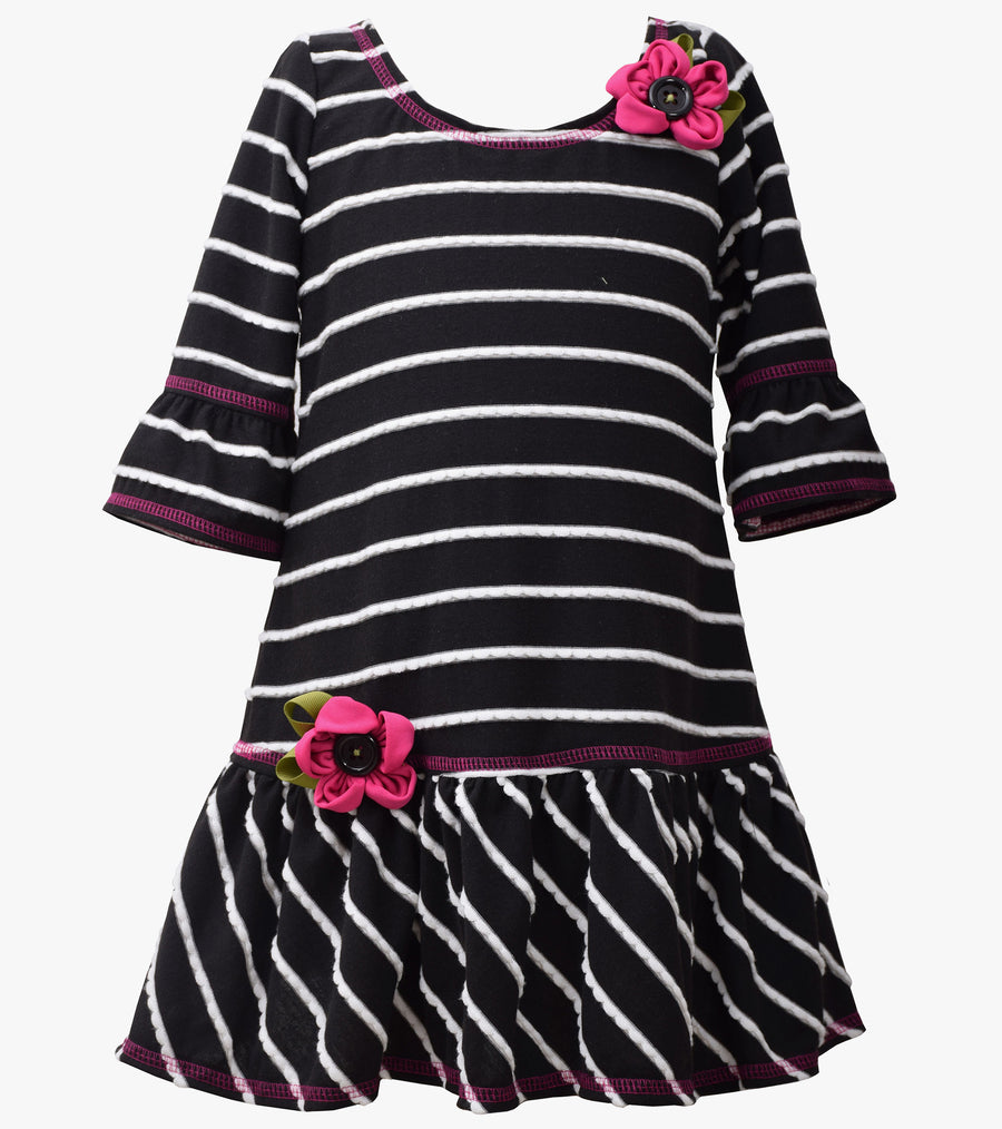 Bonnie Jean stripe dress